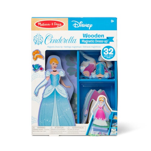 Disney Magnetic Dress Up Cinderella, Ages 2+ Years