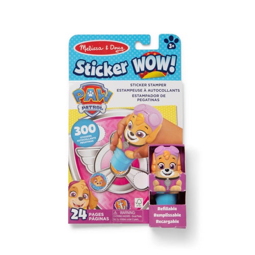 Sticker WOW! Activity Pad & Sticker Stamper - Skye, Ages 3+ Years