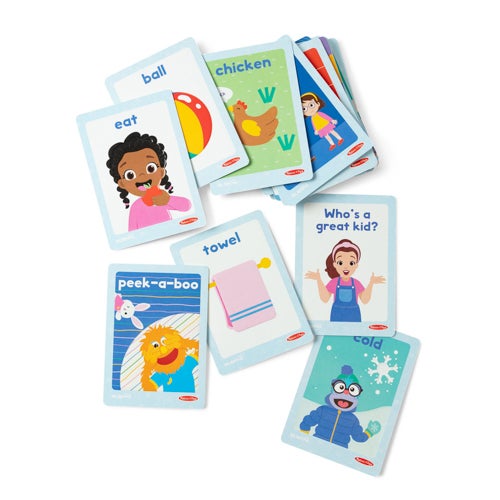 Ms. Rachel 1st Words Flashcards, Ages 2-5 Years