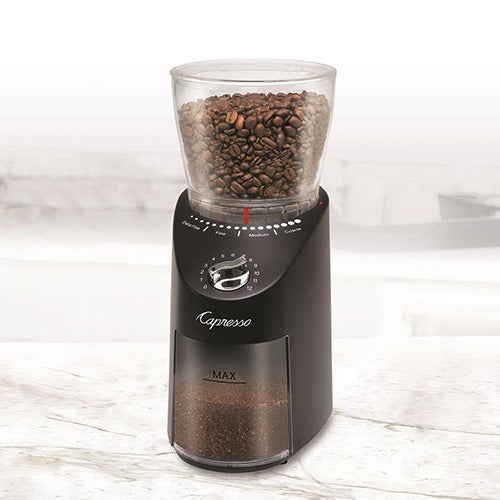 Infinity Plus Conical Burr Grinder, Black