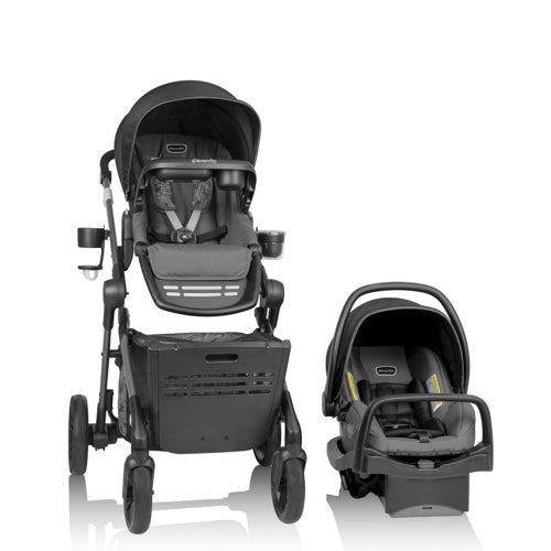 Pivot Troop Child & Pet Travel System w/ LiteMax Car Seat, Rhodesboro Black