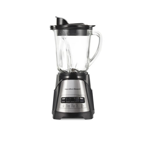 Power Elite Multi-Function Blender w/ Glass Jar, Black & Stainless