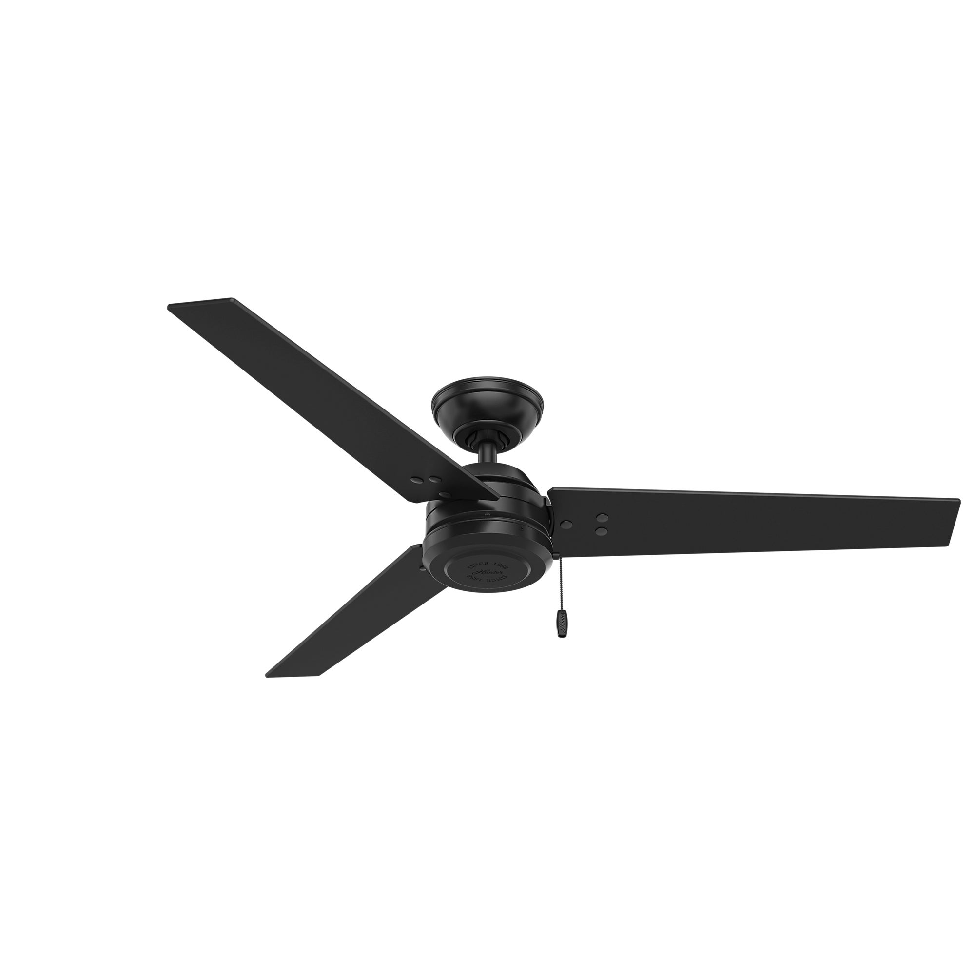 Cassius 52" Outdoor Ceiling Fan, Matte Black