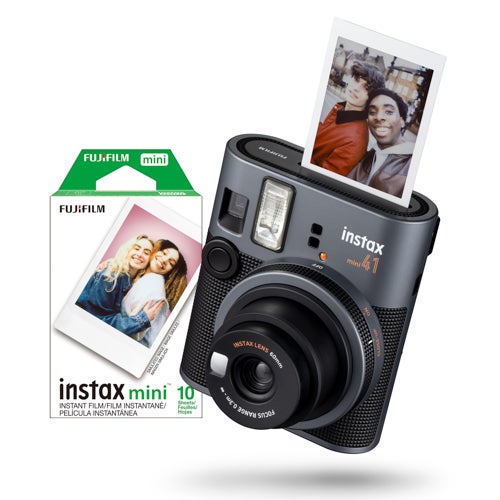 Instax Mini 41 Instant Photo Camera Bundle, Black