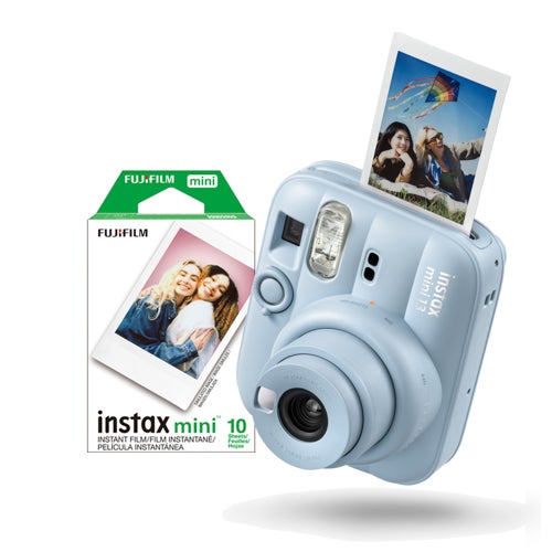 Instax Mini 13 Instant Camera w/ 10 Count Film, Frost Blue