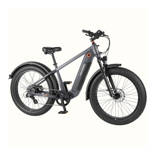 Koa Rev+ 2 Fat Tire Electric Bike - 18" Frame, Matte Black