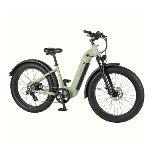 Koa Rev+ 2 Fat Tire Step Through Electric Bike - 16.5" Frame, Matte Sage