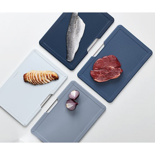 Folio 4pc Cutting Board Set, Gray