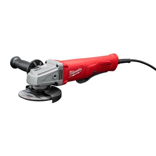 11 Amp Corded 4.5" Small Angle Grinder w/ Lock-On Paddle Switch