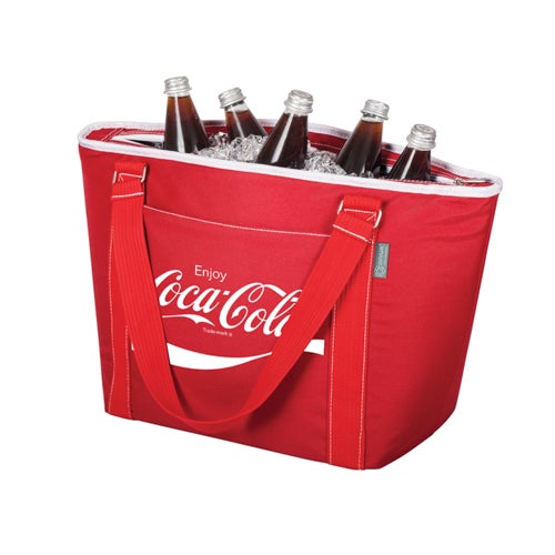 Enjoy Coca-Cola Topanga Cooler Tote Bag, Red