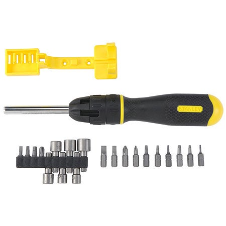 20pc Multibit Ratcheting Screwdriver Set