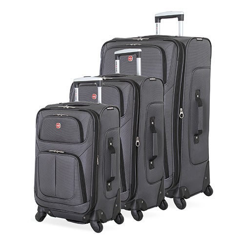 Swissgear 6283 Expandable 3pc Spinner Luggage Set