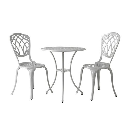 Palisade Cast Aluminum 3pc Bistro Set