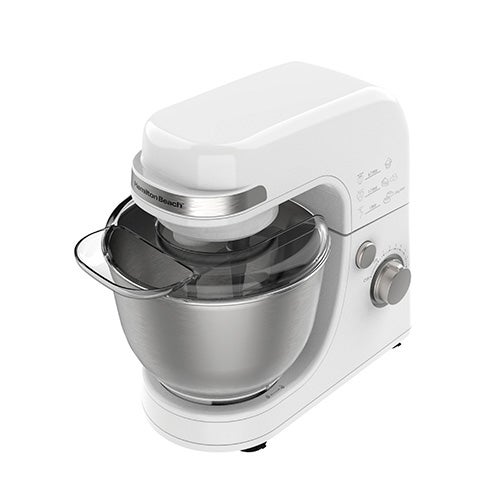 7 Speed 4qt Stand Mixer, White Power Sales