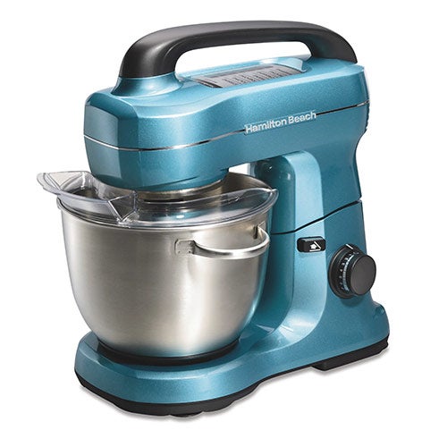 7 Speed Tilt Back Stand Mixer, Blue
