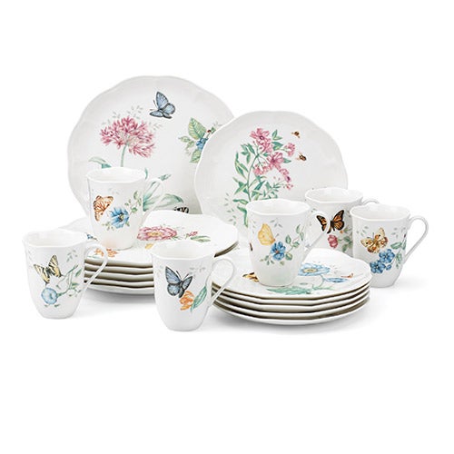 Butterfly Meadow 18pc Dinnerware Set