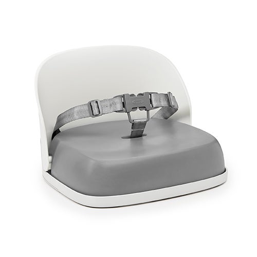 Tot Perch Booster Seat w/ Straps, Gray