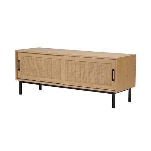 Harvey 47.25" Media Console, Honey-Tone