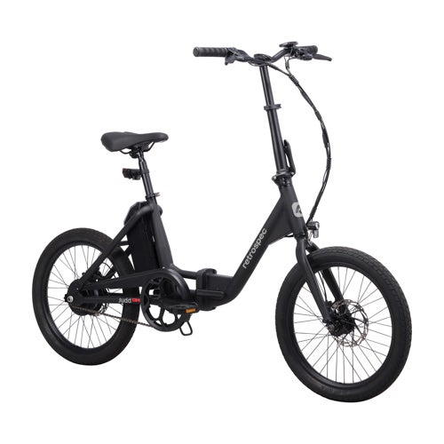 Judd Rev 2 Folding Electric Bike - 20" Frame, Black