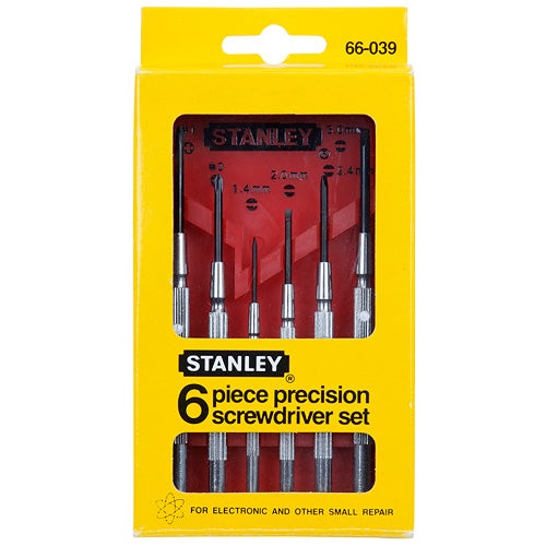 Precision 6pc Screwdriver Set