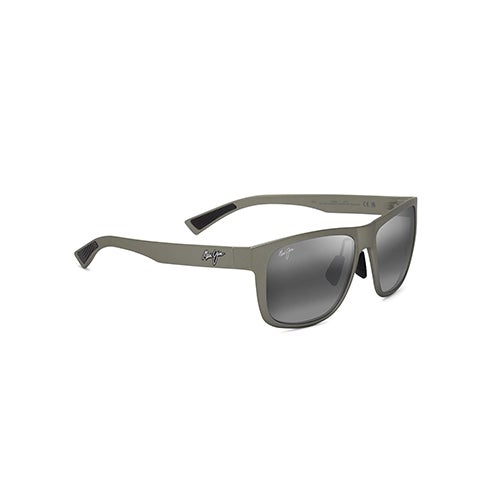 Puakea Polarized Sunglasses, Matte Gray Frame, Neutral Gray Lens