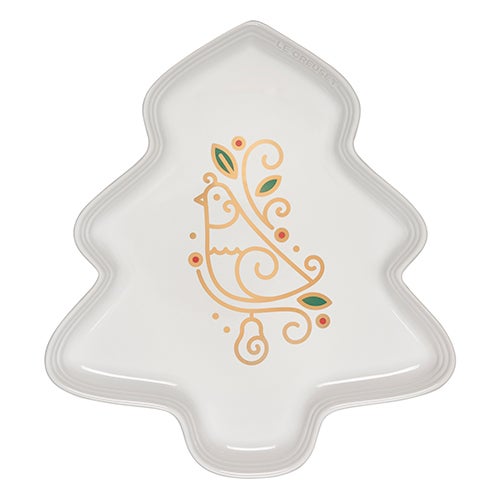 Noel Collection 14" Tree Platter, White