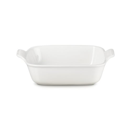 3qt Heritage Stoneware Square Baking Dish, Meringue