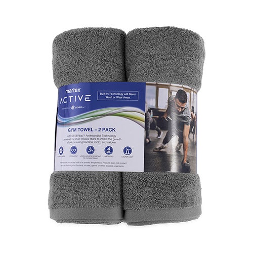 Martex Health Hand Towels Silverbac Antimicrobial