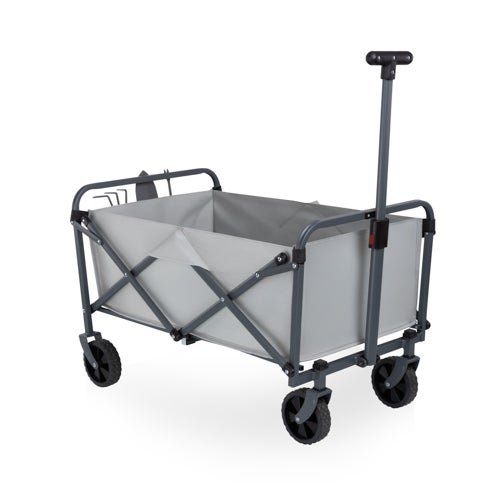 Garden Wagon w/ 3 Tools, Fog Gray