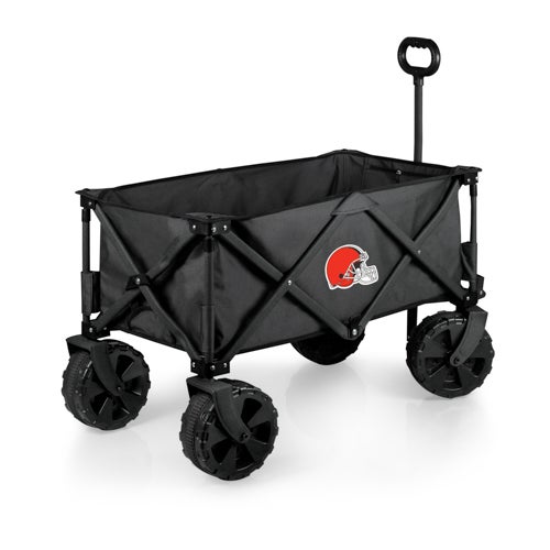 Adventure Wagon Elite All-Terrain Portable Utility Wagon -Clevland Browns, Dark