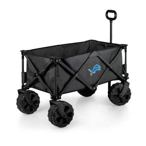 Adventure Wagon Elite All-Terrain Portable Utility Wagon -Detroit Lions, Dark Gr