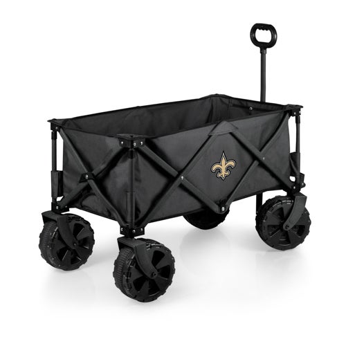 Adventure Wagon Elite All-Terrain Portable Utility Wagon -New Orleans Saints, Da