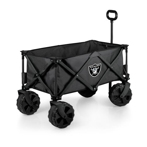 Adventure Wagon Elite All-Terrain Portable Utility Wagon -Las Vegas Raiders, Dar