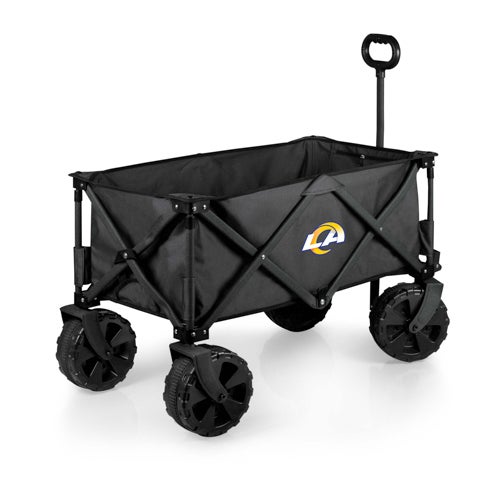Adventure Wagon Elite All-Terrain Portable Utility Wagon -Los Angeles Rams, Dark