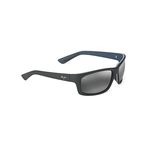 Kanaio Coast Polarized Sunglasses, Matte Soft Blue Frame, Neutral Gray Lens