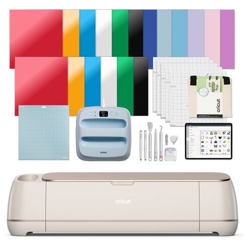 Maker 4 Smart Cutting Machine in Seashell + Essentials Plus Bundle