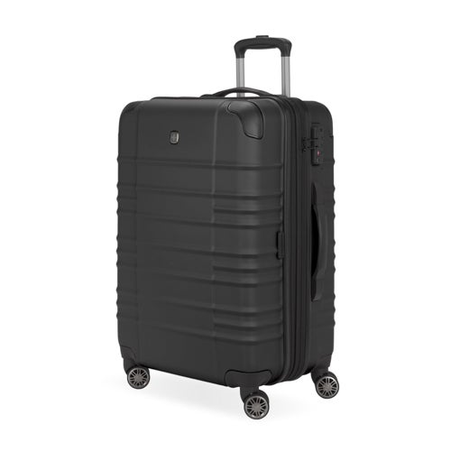 The Cascade II Hardside Medium Checked Spinner, Limited Edition Black