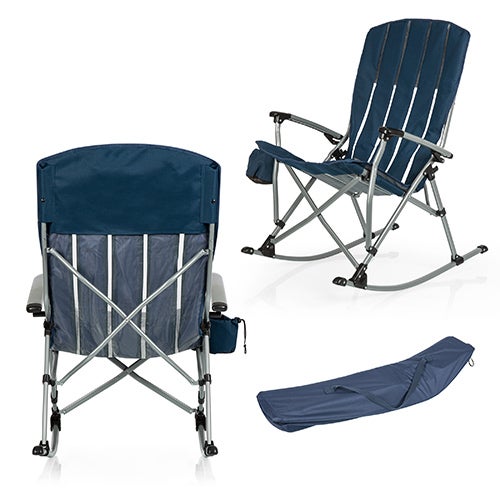 Oniva Outdoor Rocking Chair, Navy Power Sales