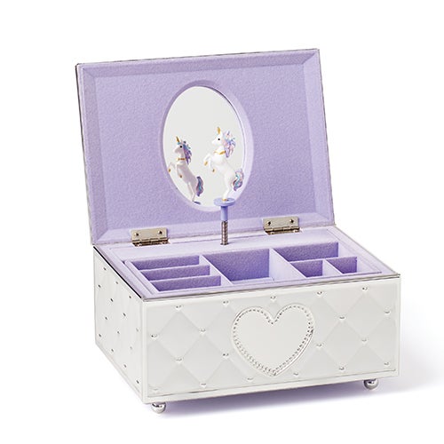 Childhood Memories Musical Unicorn Jewelry Box