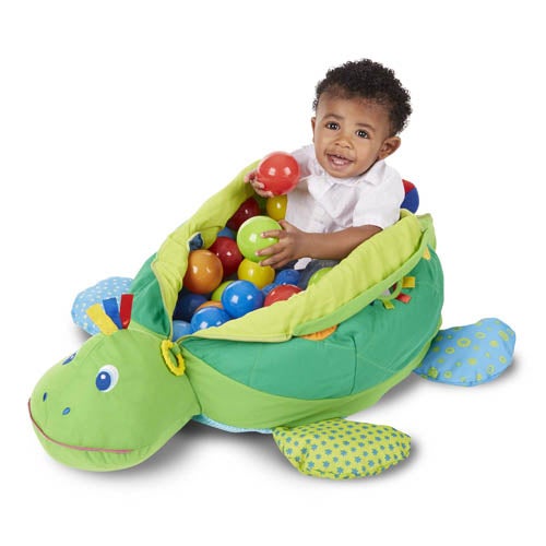 plush turtle ball pit