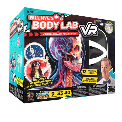 Bill Nye Virtual Reality Body Lab Science Kit