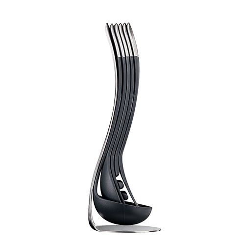 5pc Nest Magnetic Utensil Set w/ Stand