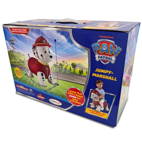 Paw Patrol Plush Jumpy Pal, Ages 18+ Months - Marshall