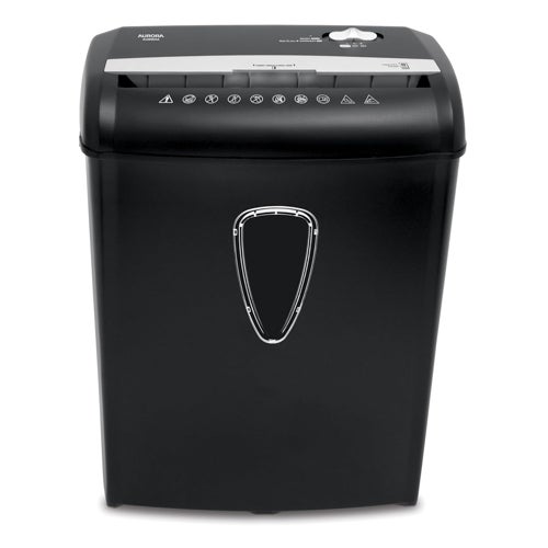 8 Sheet Crosscut Paper & Credit Card Shredder w/ 3.4 Gallon Basket