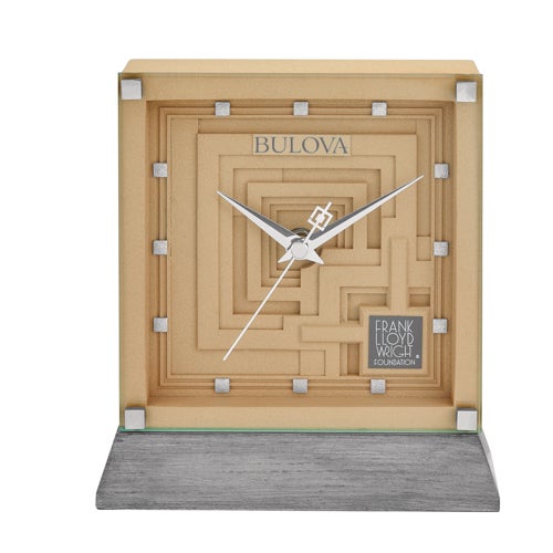 The Ennis Frank Lloyd Write Mantel Clock