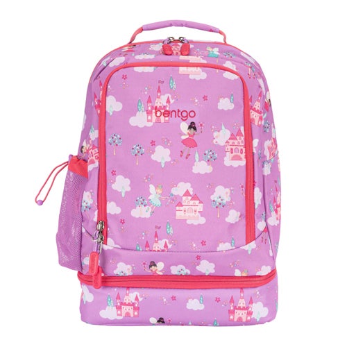 Kids Prints 2-in-1 Backpack & Insulated Lunch Bag, Fairies