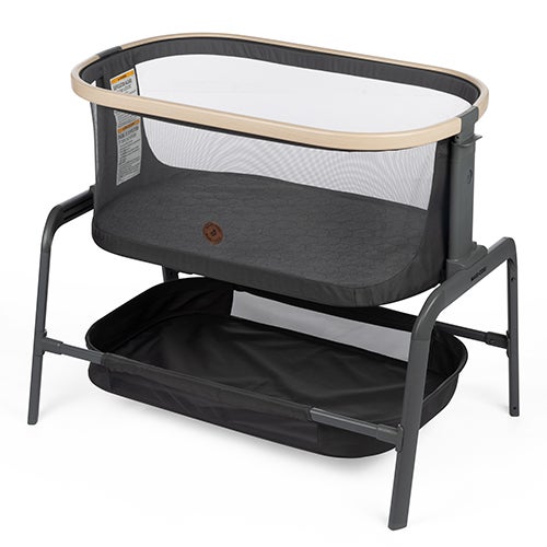 Iora Bedside Bassinet - EcoCare, Classic Graphite