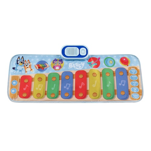 Bluey Toy Piano Play Mat, Ages 3+ Years