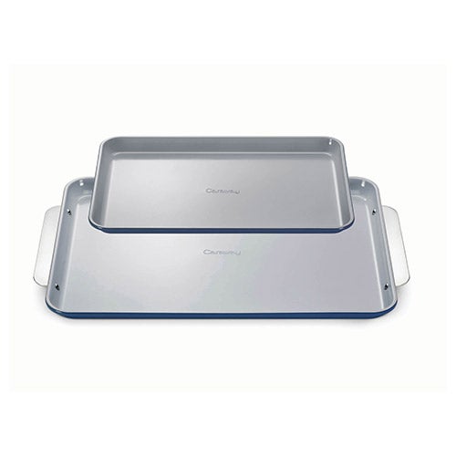 Nonstick Ceramic Baking Sheet Duo, Navy