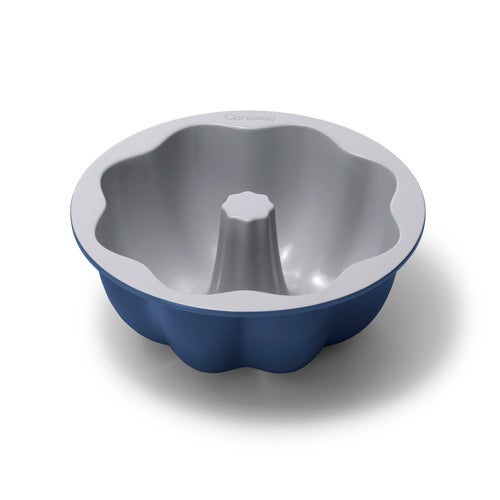 Fluted Cake Pan, Navy